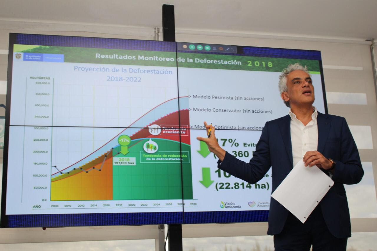 Por primera vez, en la última década, Gobierno reduce la deforestación en un 17%
