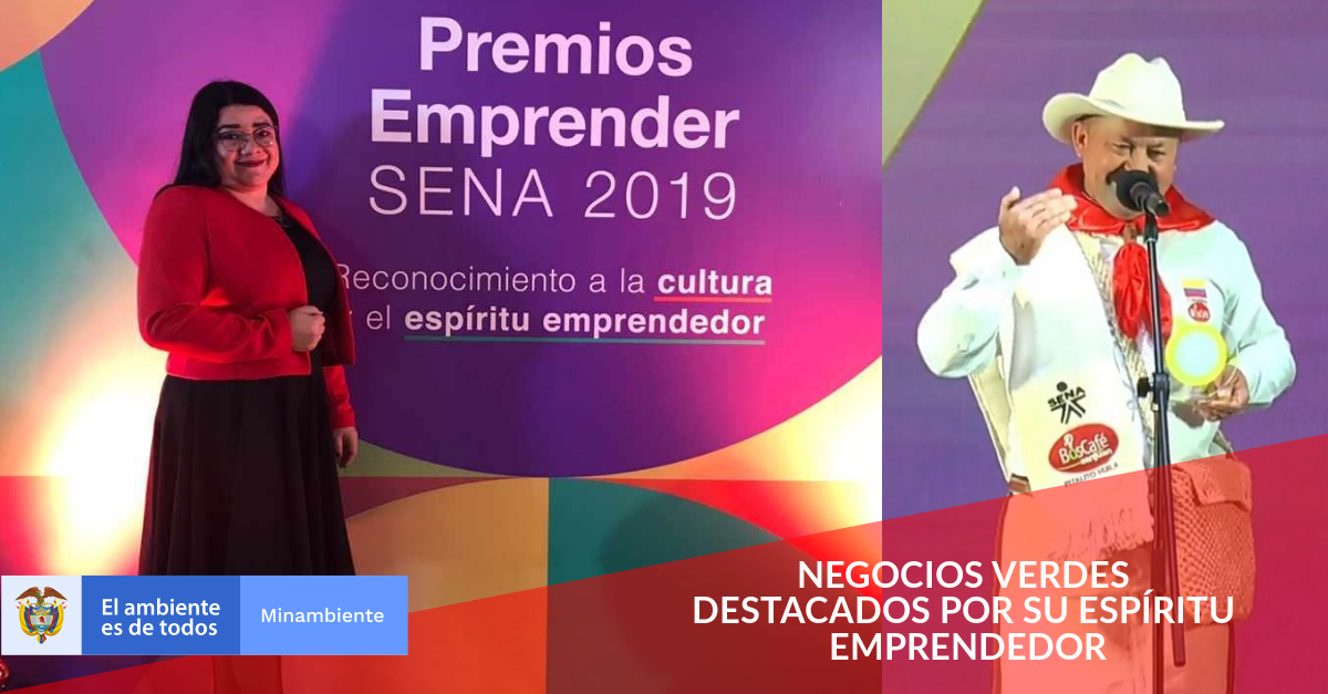 Negocios verdes son destacados en premio nacional por su espíritu emprendedor