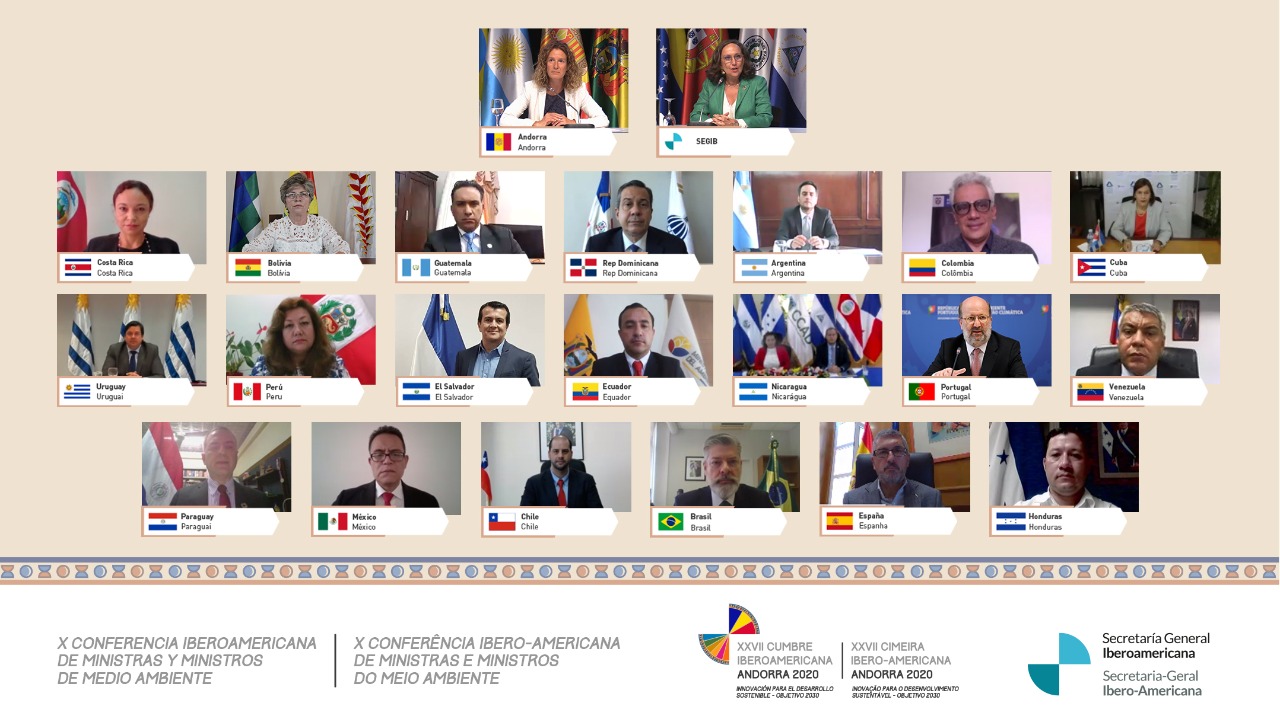En X Cumbre de Ministros de Medio Ambiente de Iberoamérica, Colombia pidió una Agenda Ambiental común, para apostar a la recuperación verde