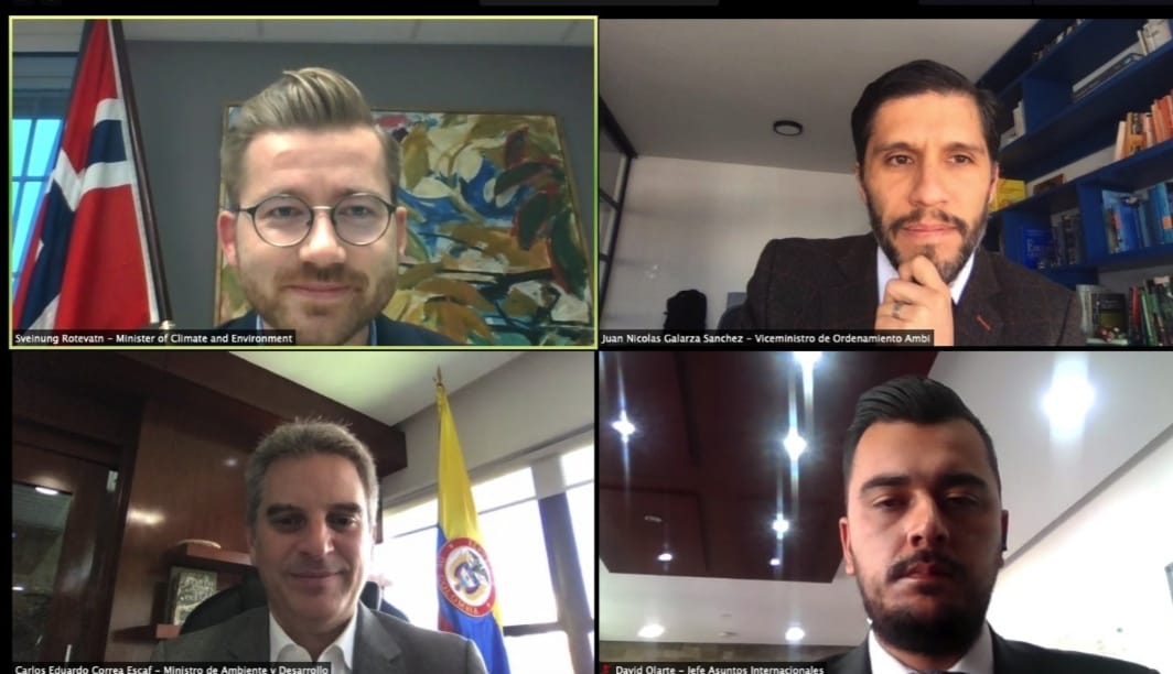 Con apoyo del Gobierno noruego se espera crear el programa Visión Colombia para la lucha contra la deforestación
