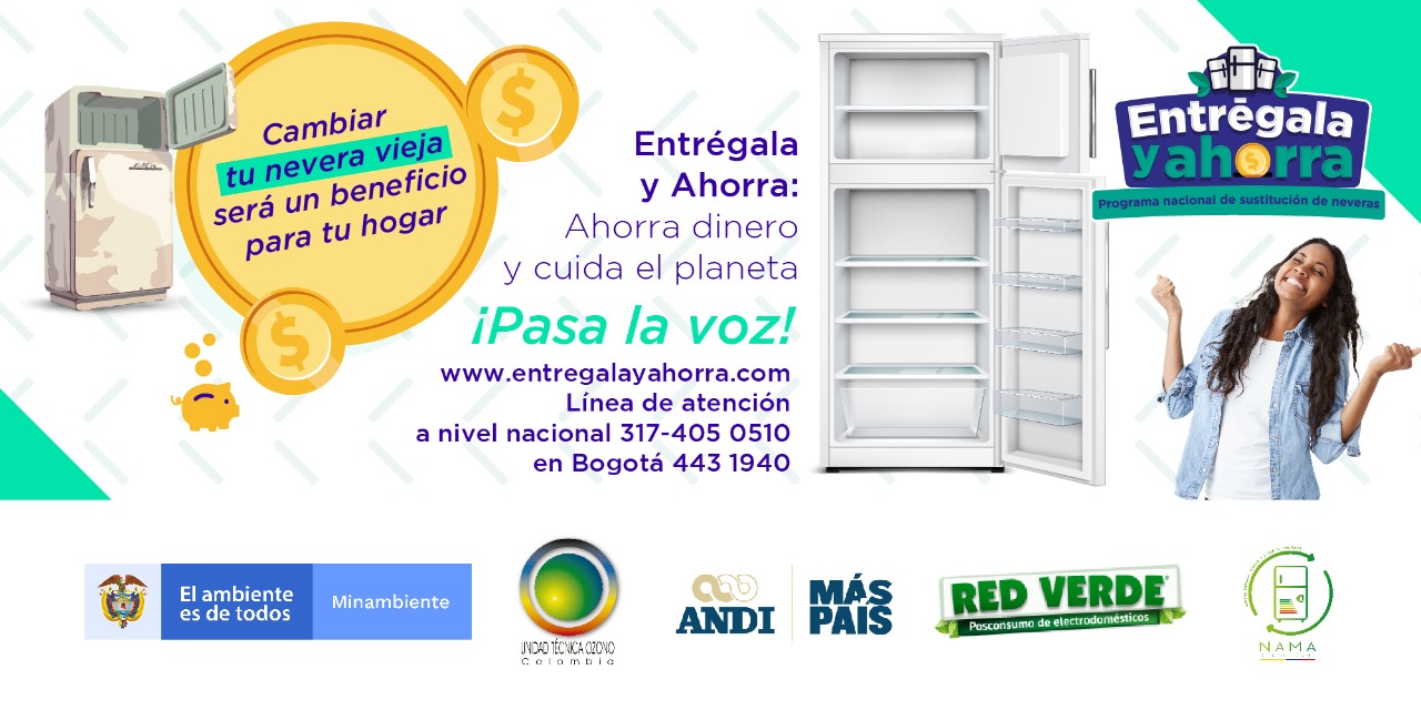 ‘Entrégala y Ahorra’, la campaña de MinAmbiente para reducir Gases Efecto Invernadero