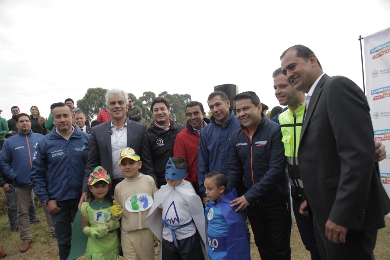 Cundinamarca se une a la meta de país con la siembra de dos millones de árboles al 2022