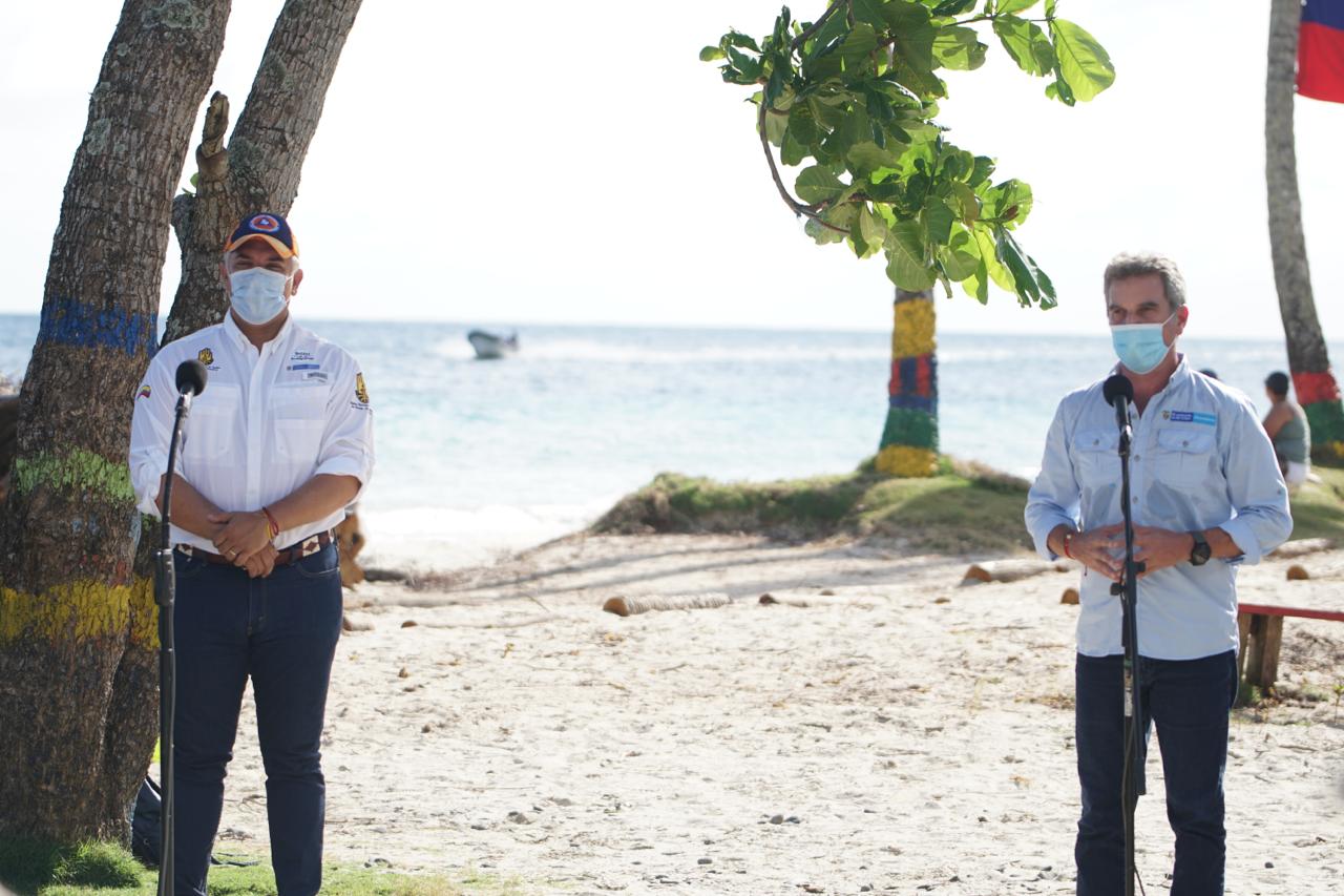 Gobierno anunció nuevas iniciativas para la restauración ecológica de Providencia y Santa Catalina