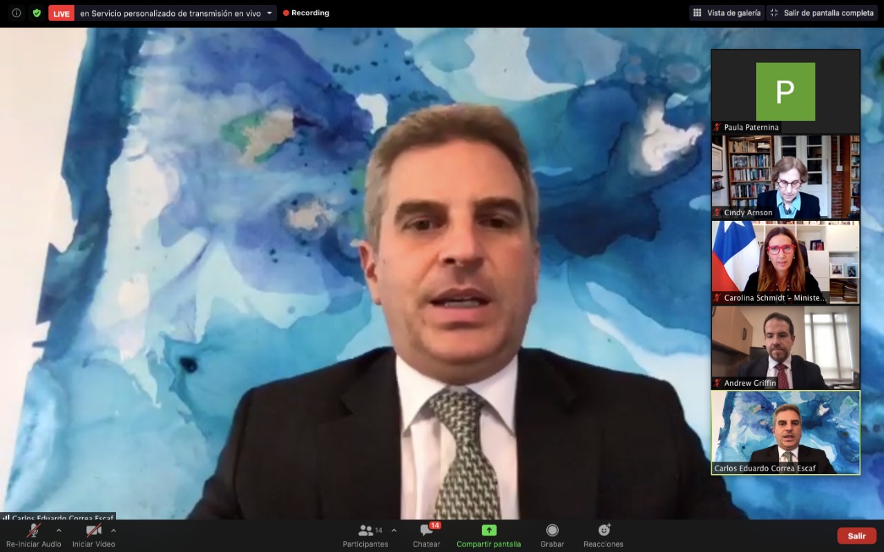 “Se necesita una acción climática urgente y ambiciosa”: ministro Correa en diálogo del Wilson Center