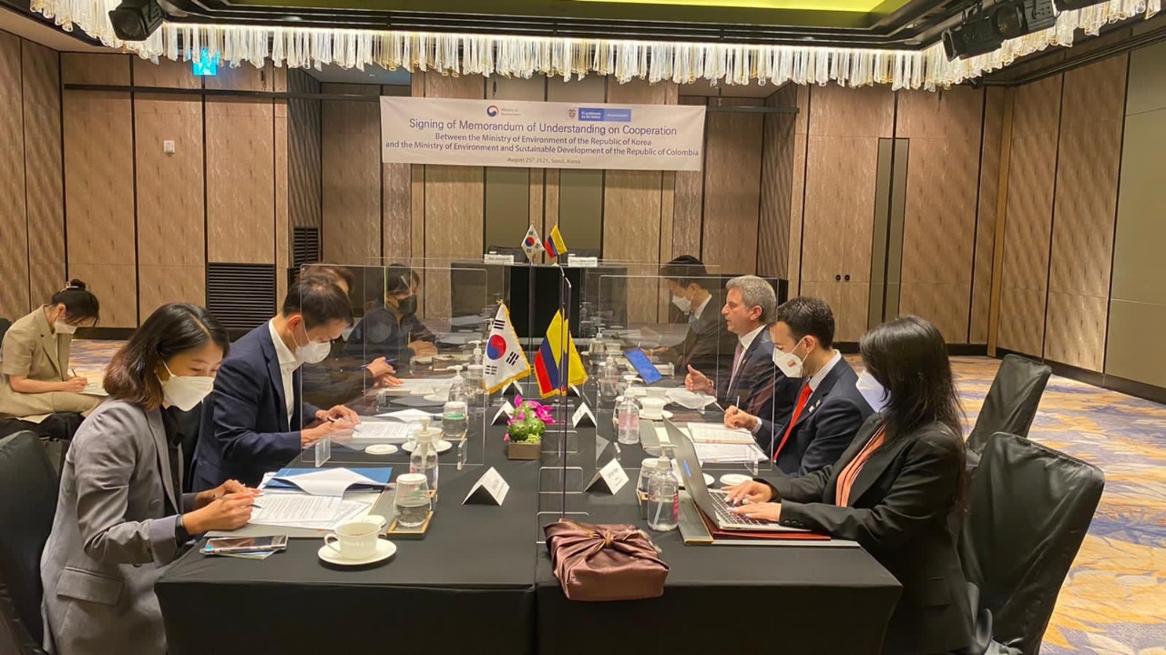 Colombia llegó a acuerdos ambientales con Corea