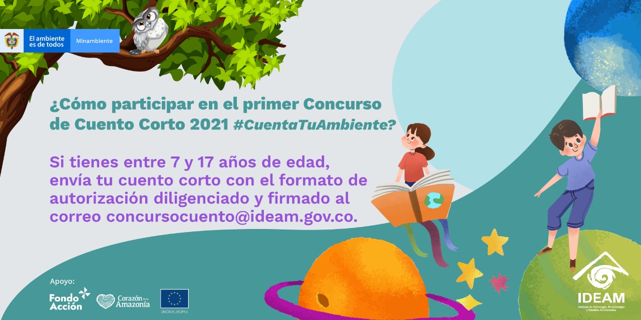 Continúan abiertas las inscripciones para participar en el Concurso de Cuento Cuenta tu Ambiente