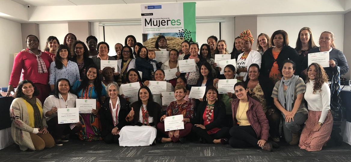 MinAmbiente lideró Encuentro Nacional de Mujeres: Conocimientos Tradicionales, Gobernanza Ambiental y Construcción de Paz