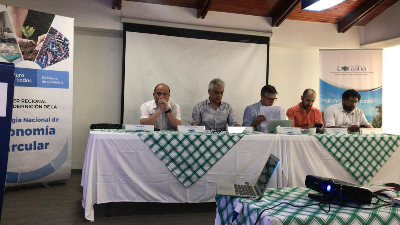 San Andrés se suma a la Estrategia de Economía Circular