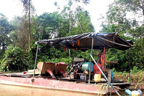 CODECHOCÓ y Policía Nacional continúan ejercicio control frente a la actividad minera ilegal en el Chocó