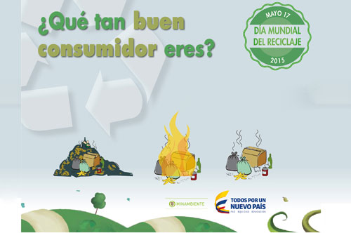 Colombia celebra Día Mundial del Reciclaje