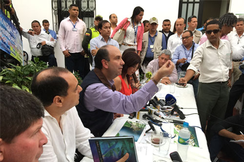 Minambiente y CRA anuncian Plan de Acción con inversión de 2.500 millones de pesos para recuperar el lago El Cisne