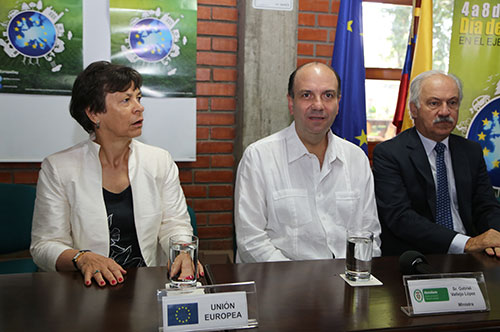 Ministro de Ambiente, Gabriel Vallejo López, participa en los actos conmemorativos del Día de Europa