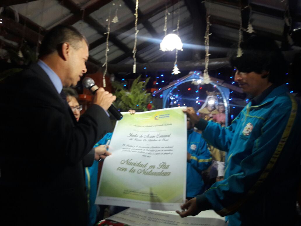 Minambiente entregó reconocimiento a pesebre ecológico más grande de Colombia