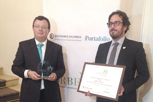 BanCO2 recibe Premio Orbe Innoverde