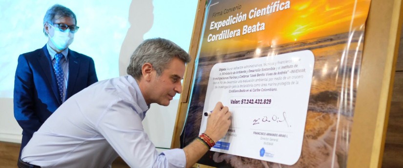 Minambiente e Invemar enviarán una expedición científica a la cordillera Beata