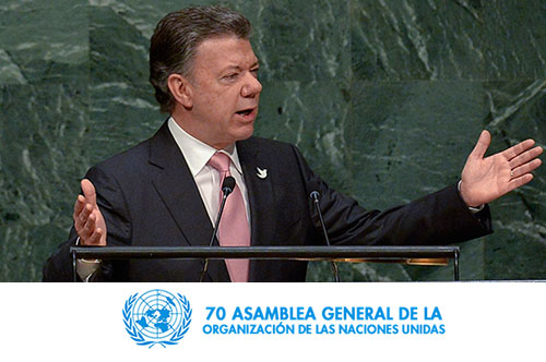 Colombia reafirma ante la ONU su compromiso con la Agenda 2030 y sus 17 Objetivos de Desarrollo Sostenible: Presidente Santos