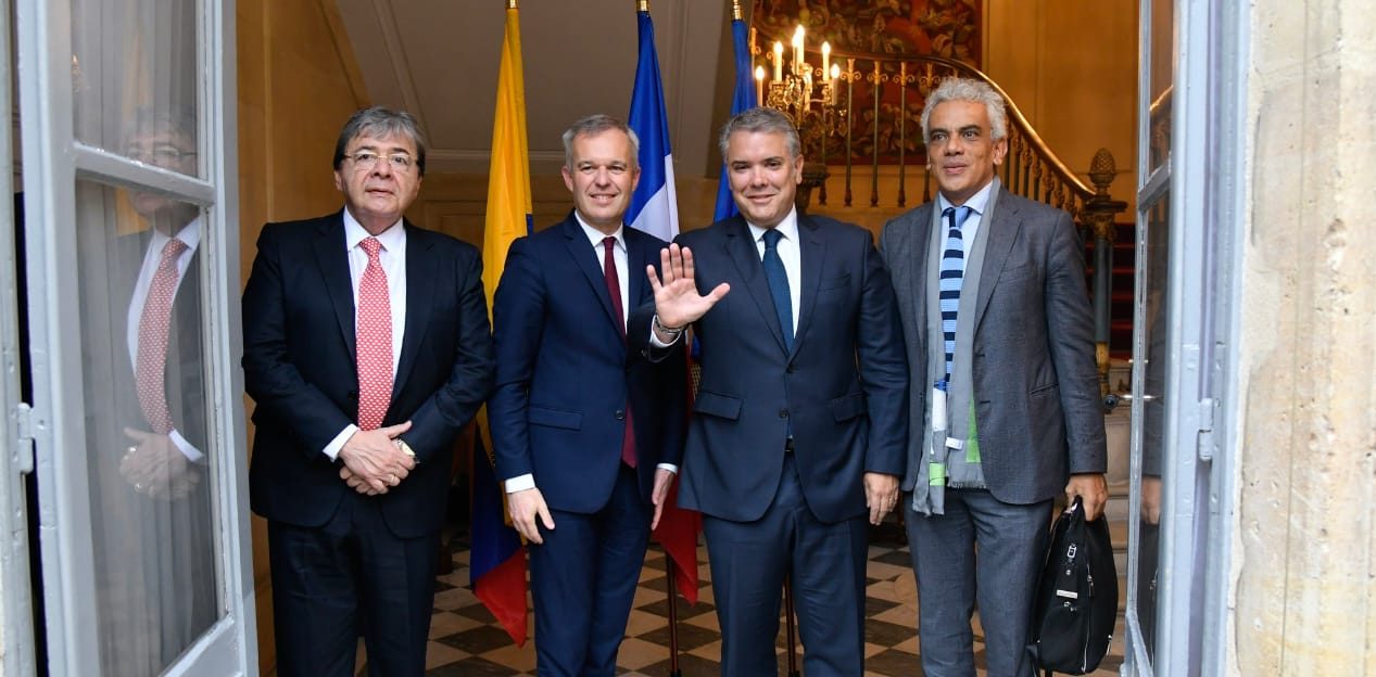 Colombia y Francia firman acuerdo para el desarrollo sostenible del país