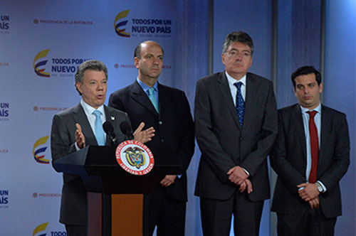 El Presidente Juan Manuel Santos pide ahorrar agua y energía, para afrontar Fenómeno de El Niño