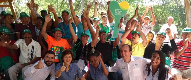 Gobierno Nacional reubica a 23 familias que residían en el Vía Parque Isla de Salamanca