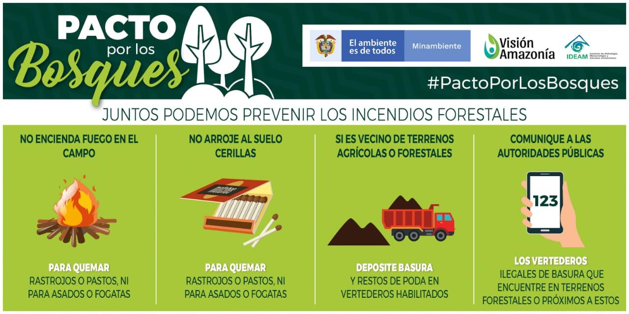 MinAmbiente hace un llamado a la prevención ante el inicio de temporada seca
