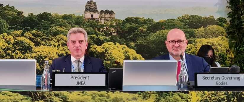 cierre de la UNEA 5.2, ministro Correa inició labores como vicepresidente de la UNEA 6