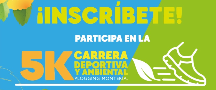 Mañana se hará la Primera Carrera Deportiva y Ambiental Plogging Montería 5K