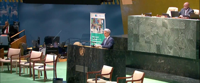 En la ONU, ministro Correa expuso el modelo de Biodiverciudades