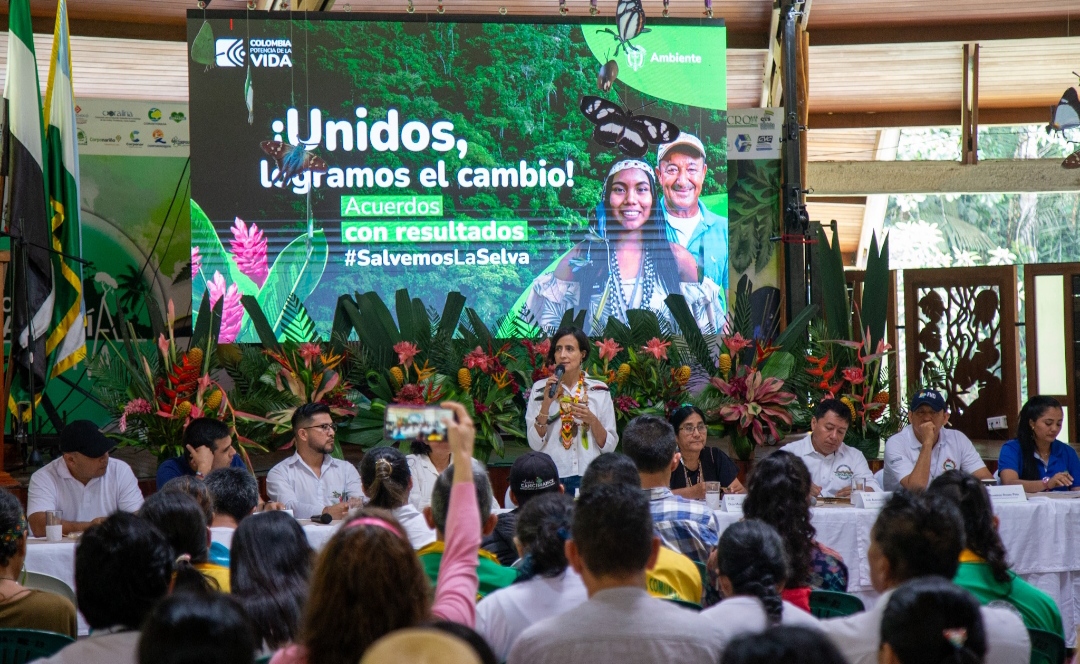 100.000 millones de pesos para avanzar en la contención de la deforestación en la Amazonía