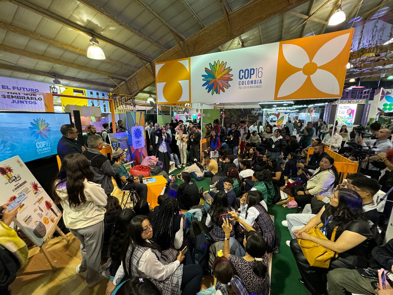 Más de once mil visitantes a la FILBo2024, se dejaron cautivar por la COP16