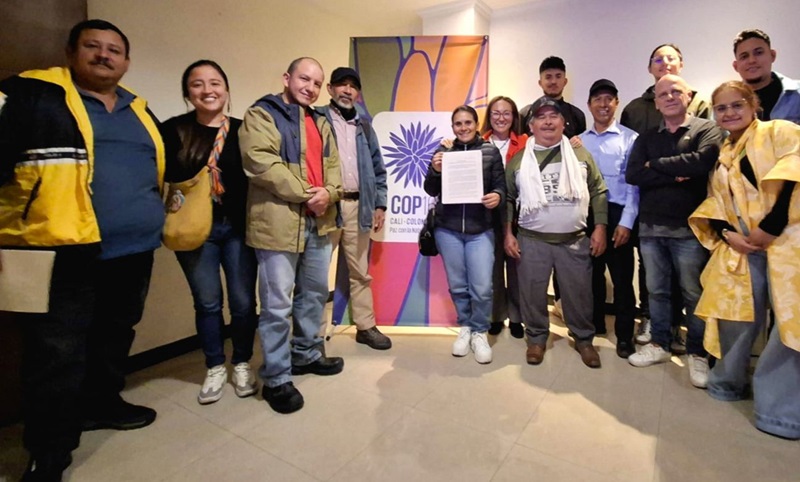 Zonas de Reserva Campesina firman pacto para proteger la biodiversidad rumbo a la COP16