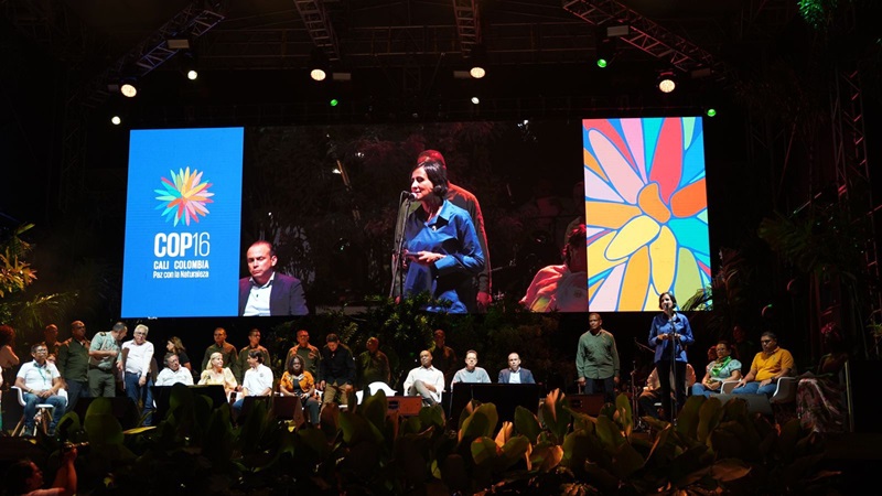 COP16: Con la participación de más de 20.000 personas se inauguró la Zona Verde
