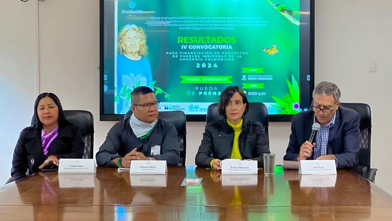 Minambiente anuncia más de $28.000 millones para pueblos indígenas de la Amazonía