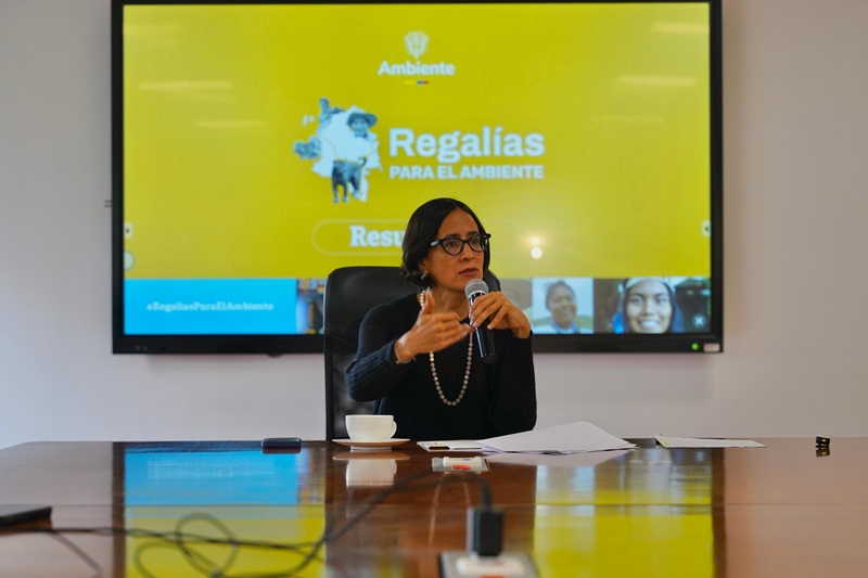 Logramos una inversión histórica de regalías para el ambiente: Ministra Susana Muhamad